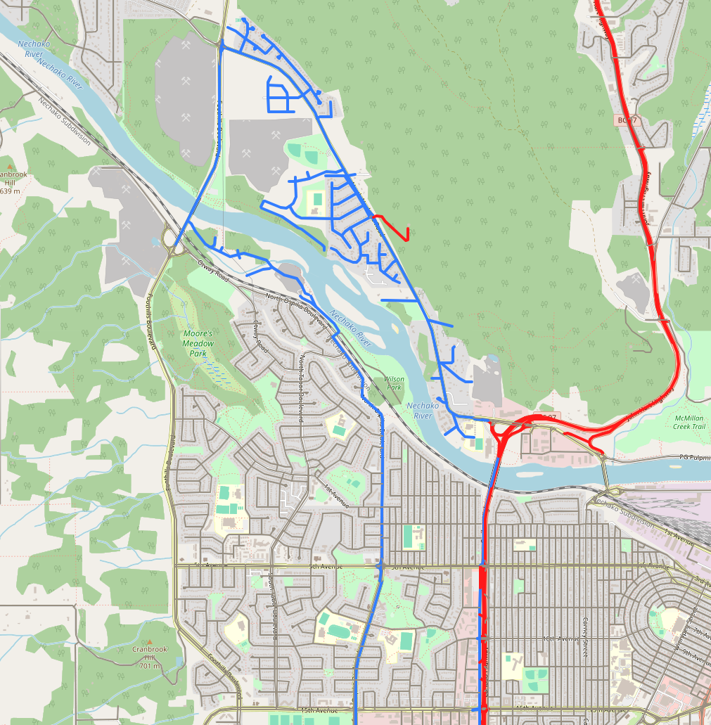 Walking progress map for June 20, 2026