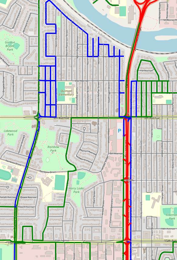 Walking progress map for August 2, 2026