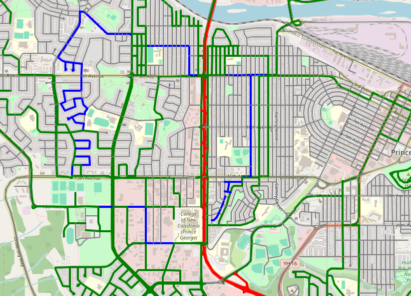 Walking progress map for August 12, 2026